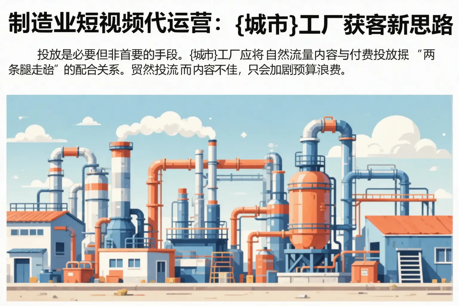 制造业短视频代运营：梁园工厂获客新思路