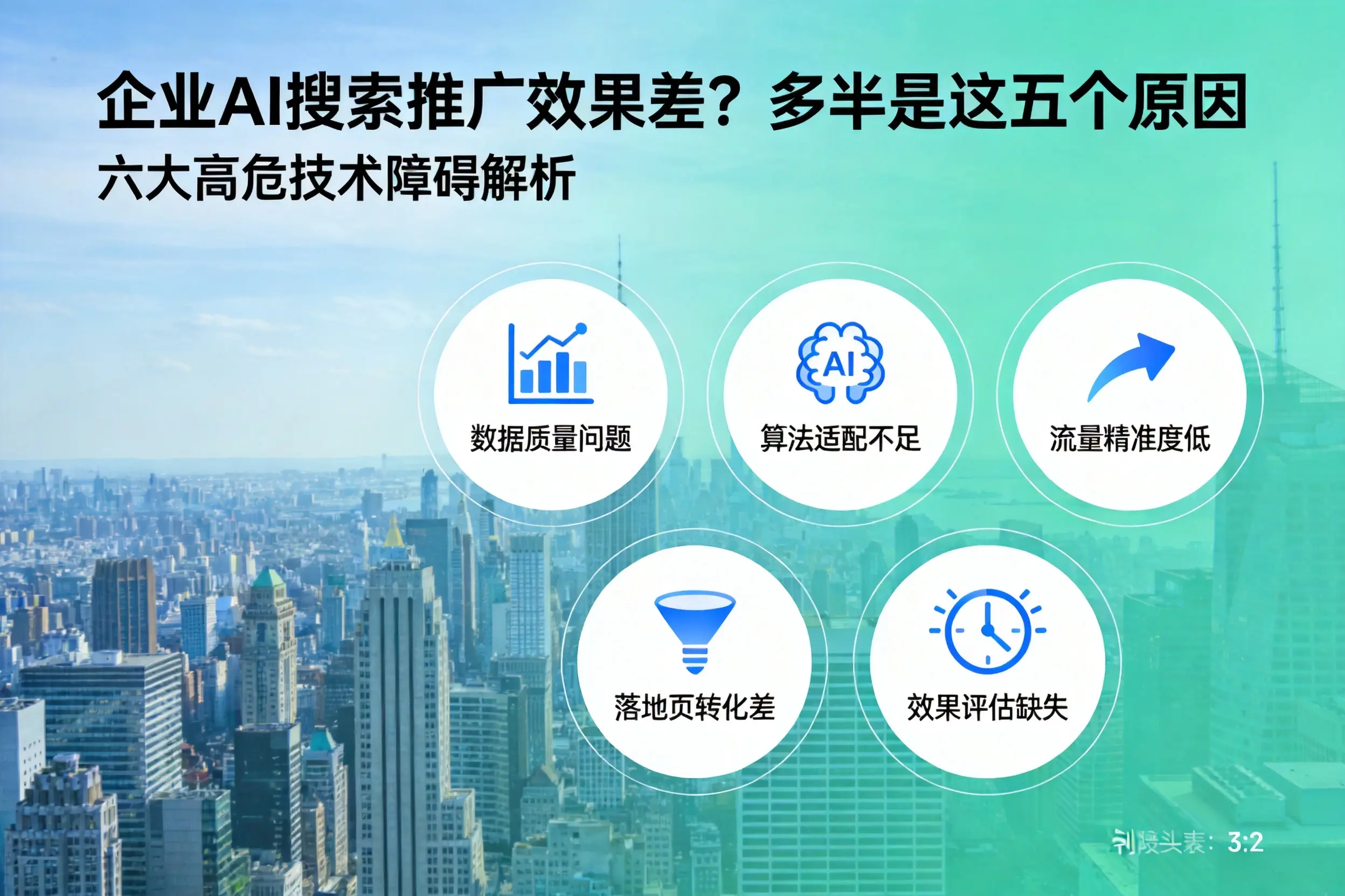 梁园企业AI搜索推广效果差?多半是这五个原因